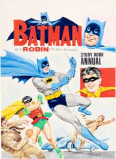 Batman Story Book Annual 1966 Original Artwork (Walt Howarth, 1966). | Heritage