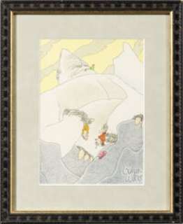 Gahan Wilson - Single Panel Gag Cartoon Illustration Original Art (undated). | Heritage