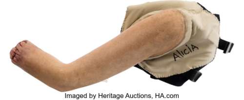 Alicia Clark (Alycia Debnam-Carey), Special Effects Arm, Hand, and Skeleton Weapon from Fear the Walking Dead (AMC 2015-2023, Season 7).