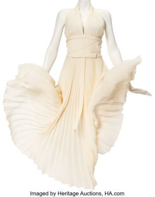 The Seven Year Itch (TCF, 1955), Marilyn Monroe "The Girl" Bill Travilla-Created Exhibition Subway Dress. | Heritage
