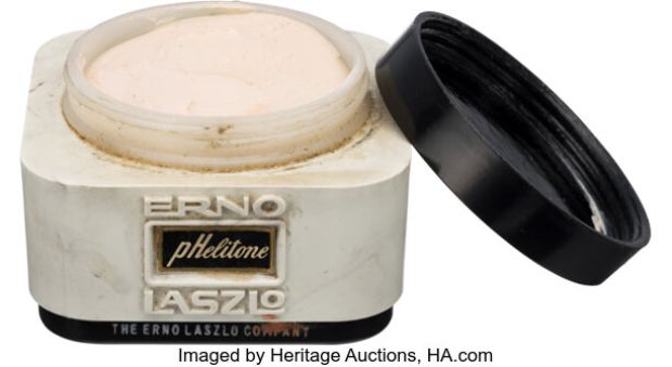 Marilyn Monroe Personal Erno Laszlo Face Cream Jar. | Heritage