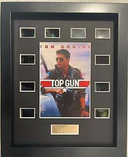 Top Gun (1986) - Tom Cruise | TOP GUN (1986) - Tom Cruise - Framed Film Cells display with COA | Catawiki