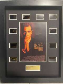 The Godfather Part III - Al Pacino (Michael Corleone) | The Godfather Part III - Al Pacino (Michael Corleone) - Framed Film Cells display with COA | Catawiki
