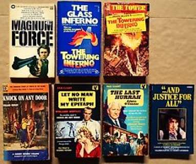 Various films 1951-1980 - Various films 1951-1980 - Three Warner Bros. films (1974/1977) and four Columbia films (1951/1980) in paperback format - Warner Bros. - 20th Century-Fox - Columbia Pictures