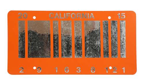 Back To the Future Part II (1989) | 2015 Hill Valley Car Licence Plate | Propstore