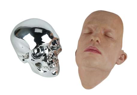 EX MACHINA (2014) - Lot 101 - Ava‘s (Alicia Vikander) Humanoid Face and Skull