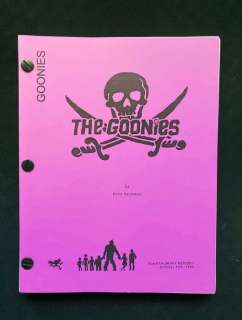 The Goonies - Movie Script - Fourth Working Draft - October 12th, 1984 | Catawiki