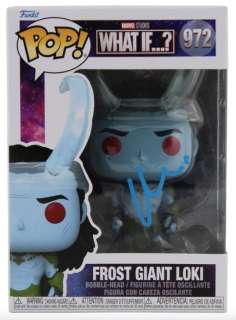 Marvel - #972 Frost Giant Loki - What if? Matt Damon - Autograph - BECKETT COA, #972 Frost Giant Loki - What if? Matt Damon - Autograph - BECKETT COA | Catawiki