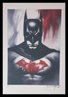 Batman - watercolor edition by Emma Wildfang - Large size | Catawiki