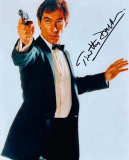 James Bond - Timothy Dalton, signed with COA | Catawiki