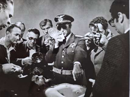 (x3 photos) Omar Sharif, Ernesto "Che" Guevara - "Che !", 1969