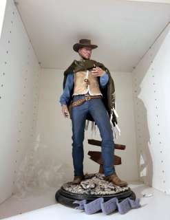 The Good, the Bad and the Ugly - Clint Eastwood figure - 1/4 scale, 53 cm tall - Diorama - Handpainted | Catawiki
