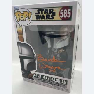 Star Wars: The Mandalorian - Signed by Brendan Wayne (Mandalorian) | Catawiki