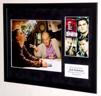 The Departed - Jack Nicholson (Frank Costello) Premium Framed, signed, Certificate of Authenticity | Catawiki