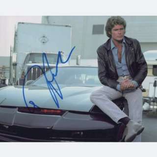 Knight Rider - Signed by David Hasselhoff (Michael Knight) | Catawiki