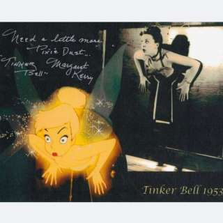 Walt Disney - Peter Pan (1953) - Signed by Margaret Kerry (The Original Inspiration and Voice of "Tinkerbell") | Catawiki