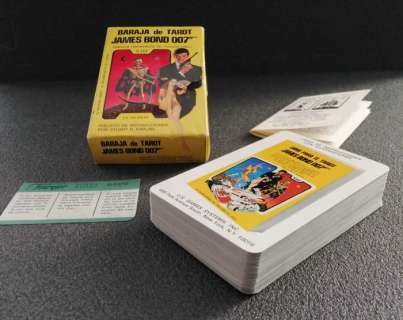 1973 JAMES BOND 007 Tarot Deck by Fergus Hall • Heraclio Fournier • RARE - Playing cards | Catawiki