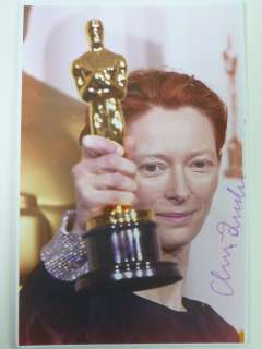 Tilda Swinton, signed