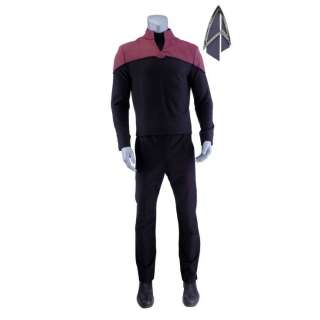 Star Trek: Picard Seasons 1 & 2 | Season 1 Starfleet 2390s Men’s Command Uniform with Production-Quality Replica Combadge | Propstore