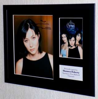 Charmed - Shannen Doherty (RIP) (Prue Halliwell) Framed, signed + COA & Photo signing session