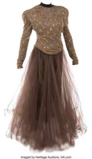 Faye Dunaway "Joan Crawford" gown from Mommie Dearest....