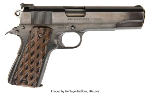 Steven Seagal "Det. Gino Felino" pistol from Out for Justice....