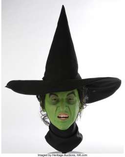 Margaret Hamilton "Wicked Witch of the West" screen-worn flying hat from The Wizard of Oz....