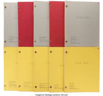 Collection of (10) original scripts from Star Trek: The Original Series.... | Profiles in History