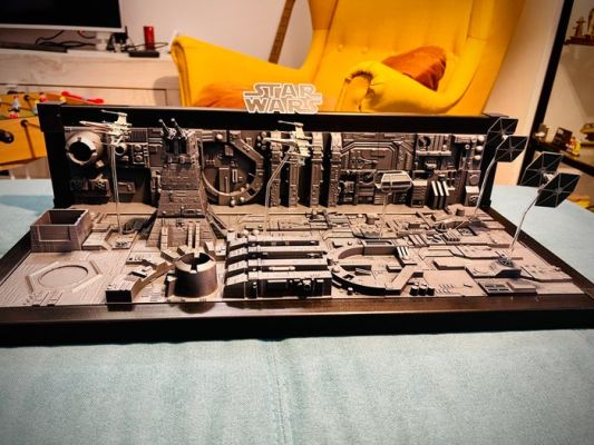 Nessuna - Diorama Star Wars Attacco alla Morte nera | Catawiki