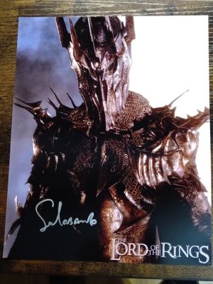 The Lord of the Rings - Signed by Sala Baker "Sauron" - Photo, Autograph | Catawiki