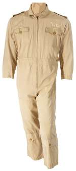 Lot 700 - Bud Abbott "Lester" and Lou Costello "Orville" jumpsuits from Abbott and Costello Go to Mars.