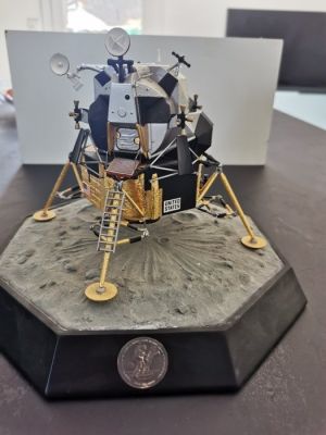 Lunar Module Apollo XI Moon landing of July 20, 1969