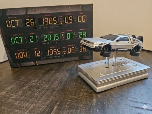 retour vers le futures - Retour vers le futur - Édition Limitée 35ème Anniversaire - Coffret Collector avec DeLorean Volante - Multiple titles - Blu-Ray - 2015 | Catawiki