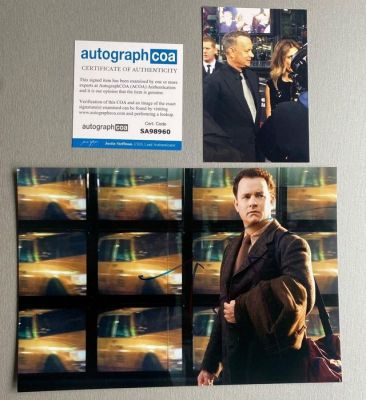 Tom Hanks - The Terminal - Signed, with Autograph COA | Catawiki