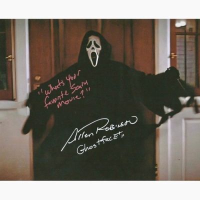 Scream 2 - Signed by Allen Robinson (Ghostface) | Catawiki