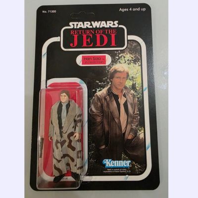 Kenner - Action figure Star Wars 1984 Han Solo Trench Original Action figure on Unpunched Replacement Card - Beautiful example - Original Trench and Pistol | Catawiki