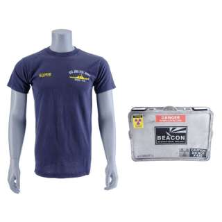 BATTLESHIP (2012) - Lot 78 - Lieutenant Alex Hopper‘s (Taylor Kitsch) T- Shirt and Case