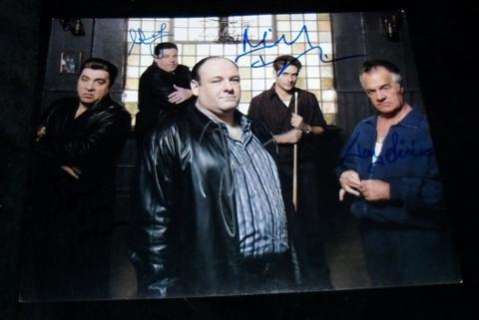Lot 742 - The Sopranos (1999-2007) Cast Autographed Photo