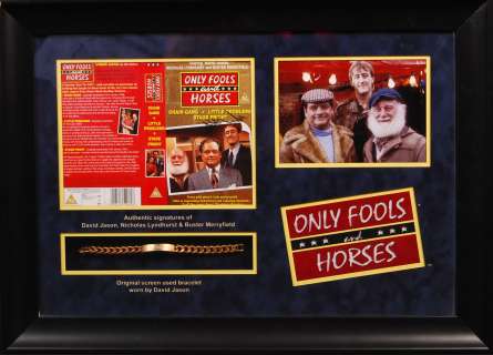 Lot 308 - ONLY FOOLS & HORSES - DEL BOY‘S GOLD BRACELET
