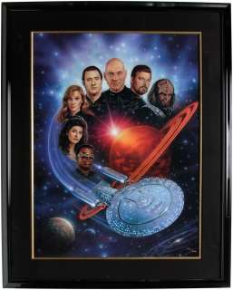 Lot 87 - Star Trek The Next Generation-Official Cast Portrai