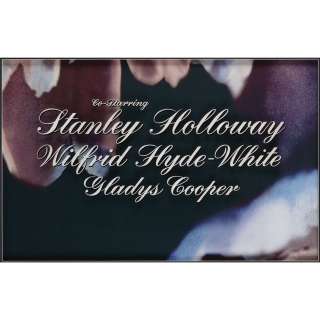 Alan Jay Lerner and Frederick Loewe title credit camera artwork from My Fair Lady | Profiles in History