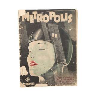 METROPOLIS (1927) - Lot 1411 - Original Programme