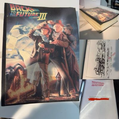 BACK TO THE FUTURE III 3 RARE ORIGINAL COMPLETE STORYBOARD | eBay US (Buy It Now)