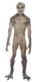 Lot 412 - THE X FILES: COMPLETE ALIEN COSTUME DISPLAY