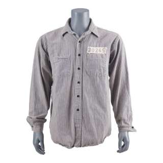 THE SHAWSHANK REDEMPTION (1994) - Lot #284 : Ellis Boyd "Red" Redding‘s (Morgan Freeman) Shirt