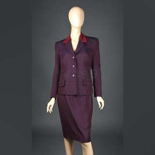 THE IRON LADY (2011) - Lot 135 - Margaret Thatcher‘s (Meryl Streep) Striped Suit