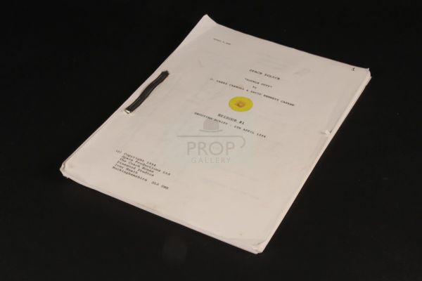 Space Precinct | Production used script - Double Duty | The Prop Gallery