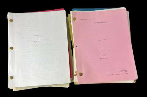 Vintage movie script lot variety, assorted Collection of 10 pieces | Los Angeles Estate Auction