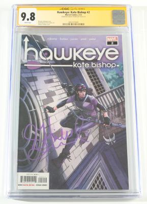 Hawkeye: Kate Bishop #2 - Hailee Steinfeld as Kate Bishop in Hawkeye (CGC Signature Series 9.8) 2022 | SWAU