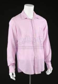 Dexter | S8 E04: SCAR TISSUE - Dexter Morgan’s (Michael C. Hall) Pink Button-Up Shirt | Propstore